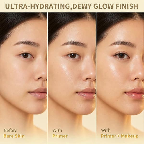 Lakerain Melt Touch Ultra-återfuktande Primer 30ml/1.01fl.oz Skapa Daggig Glöd Bas 30ml 1pcs