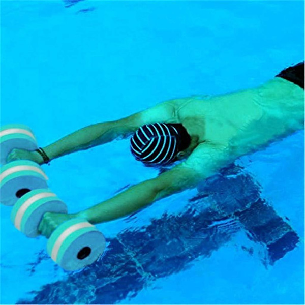 Vattenflytande aerobicsport män och kvinnors flytande bräda simutrustning skumhantlar FF R ZD blue