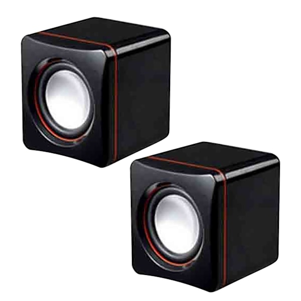 Datorhögtalare Laptop Liten Högtalare Hem Dator Bärbar Mini Multimedia Usb Trådbunden Ljud Rea