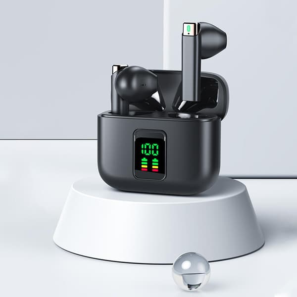 C5 Høj Lydkvalitet Ægte Trådløse Bluetooth Øretelefoner Øretelefoner black
