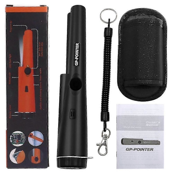 Garrett Pro-pointer Pinpoint Metalldetektor Underground Pinpointer Pinpoint -CHSZ black