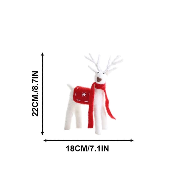 Julepynt Juleuld Filtret Pynt Ornament d