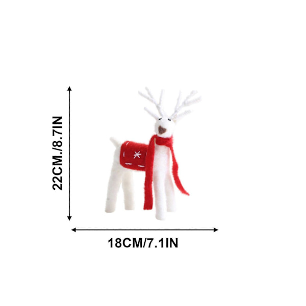 Julepynt Juleullfiltret Pynt Ornament d
