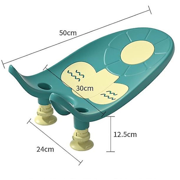 Summer Infant Clean Rinse Baby Bath Seat Baby multifunktionelt badekar Baby Bath Support Baby's hurtigtørrende badekar white