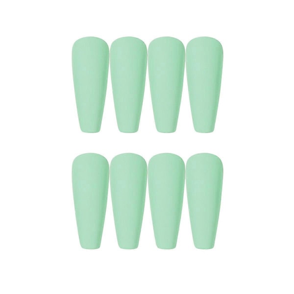 Beauty Secrets Neglelim 24 stk. Manicure Patches Bærbar Negle Lang Færdig Fransk d