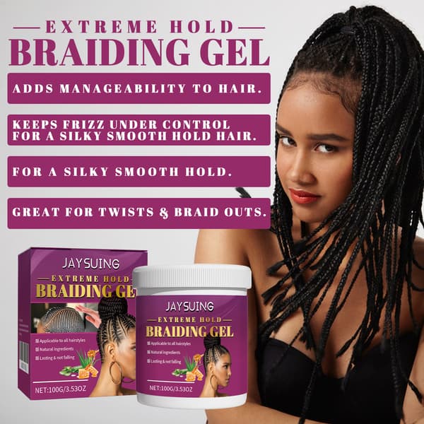 2026 Jaysuing Dreadlocks Styling Gel Återfuktande och Styling Hårvax för Dreadlocks