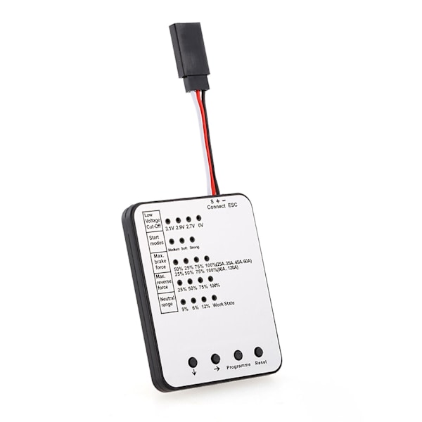 ESC Programmeringskort för SURPASS HOBBY Borstlösa ESC Elektronisk Hastighetsregulator