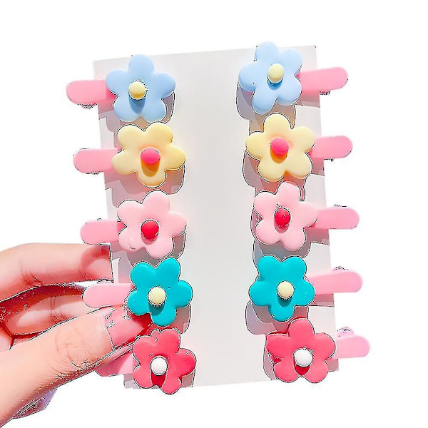 Candy Color Resin Barneklips Søt Sløyfe Frukt Barneklips Jente   Luggklips-1