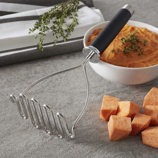 Køkken Kartoffelmoser Rustfrit Premium Moser Hånd Kartoffelmoser