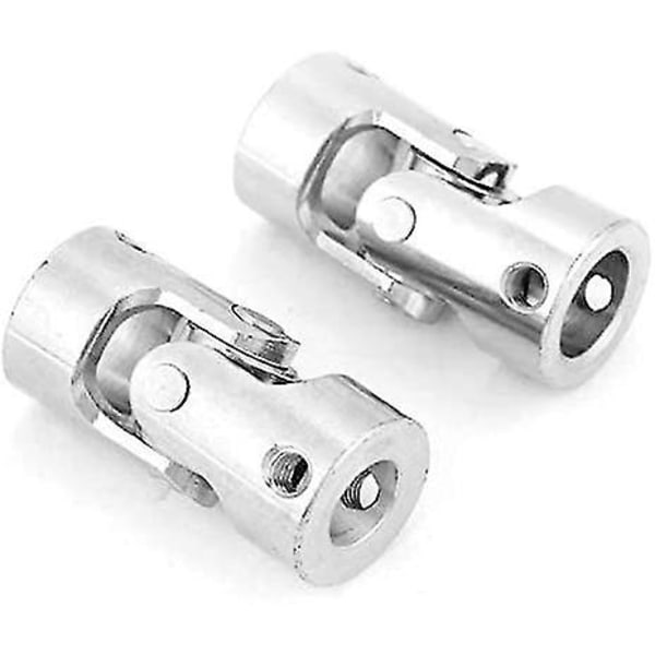 2 st 8*8mm U-led kulledaxel Universalaxel för båtbil Diy-tillbehör Silver