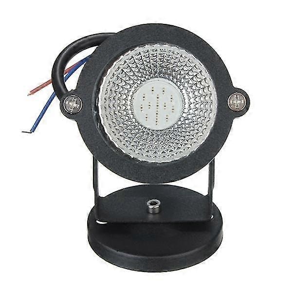 7w Ip65 LED-strålkastare med bas för utomhuslandskapsträdgårdsstig Ac85-265v -DGJR blue