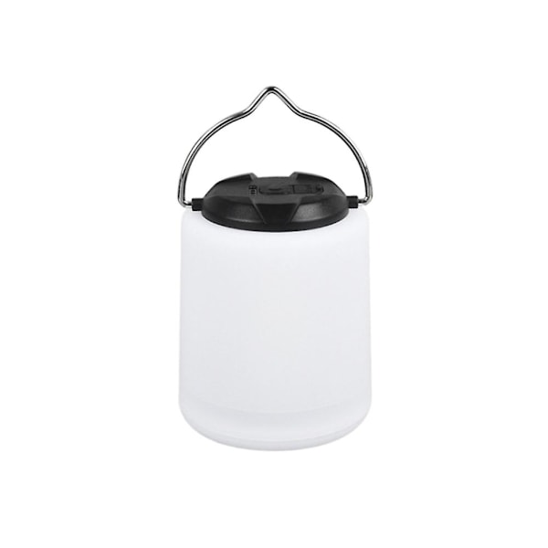 LED-leirilyhty USB-lataustelttavalaisin yölamppu ulkoilu kalastusjuhliin columnar 1200mah