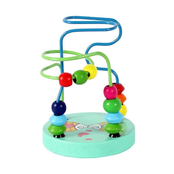 Mini Bärbar Pussel Trä labyrint Spel Leksaker Bordspel Bästa Present trolley