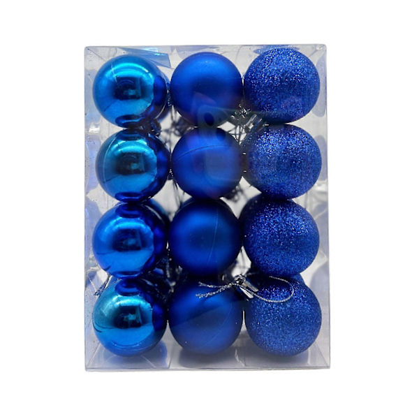 Julepynt 3cm Juletre L Kule Henge Hjem Fest Ornament Dekor o