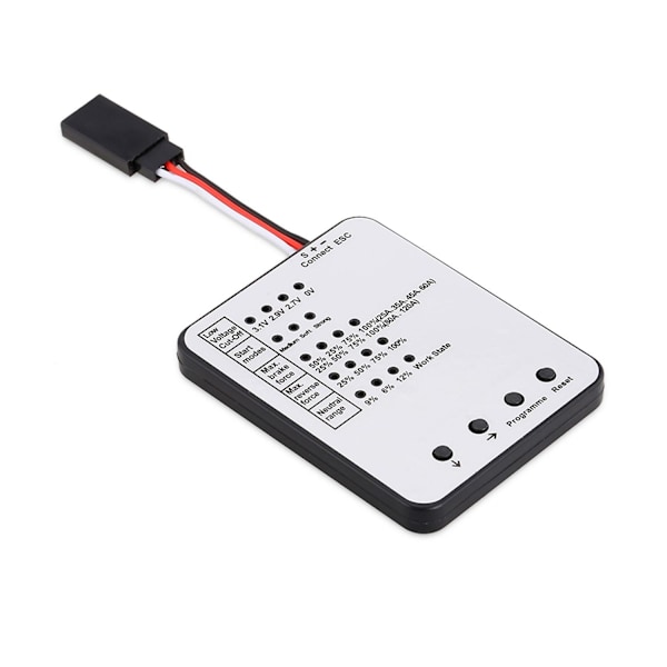 ESC-ohjelmointi kortti SURPASS HOBBY harjattomille ESC-elektronisille nopeussäätimille