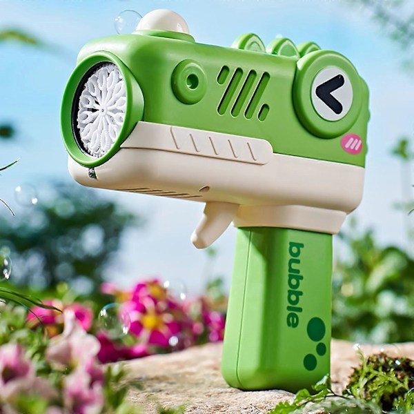 Pojkleksaker Sommar Ny Produkt Söt Husdjur Helt Automatisk Nätverk Röd Maskinleksaker Innehåller 60ml Skumlösning gn