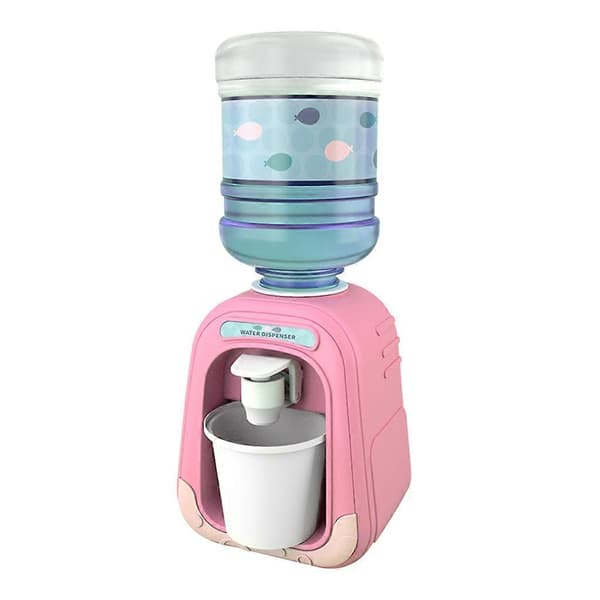 Sjarmerende Mini Vannkjøler Desktop Spillsett Gutter Jenter Bursdagsgave pink