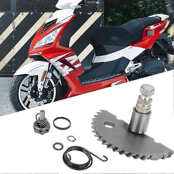 Kick Start Axelväxeluppsättning för GY6 50CC 80CC 139QMB Scooter Moped med Aluminiummaterial