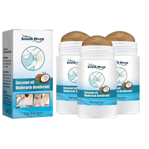3x Armhuleluktfjerner Kvinne For Sterk Svette Kroppslukt Anti-Svette Deodorant For Menn Antiperspirant Langvarig Underarm