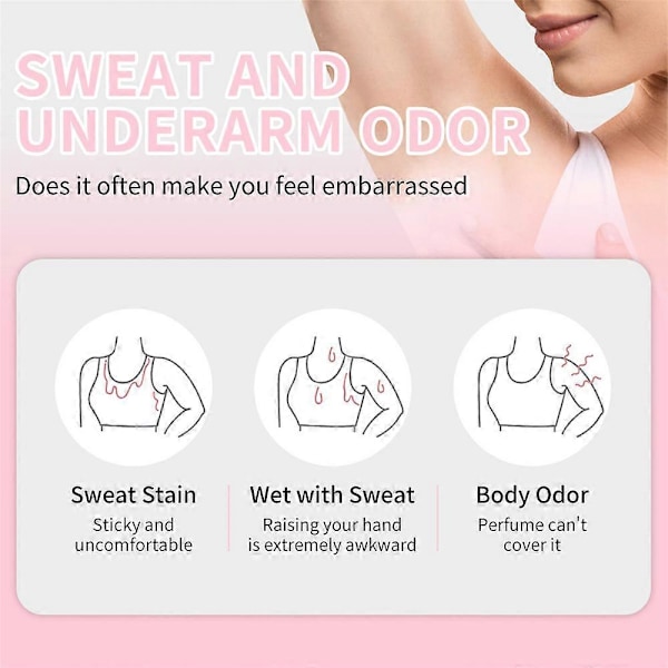 2x Duftende Antiperspirant Spray for å fjerne svettelukt under armene Antiperspirant