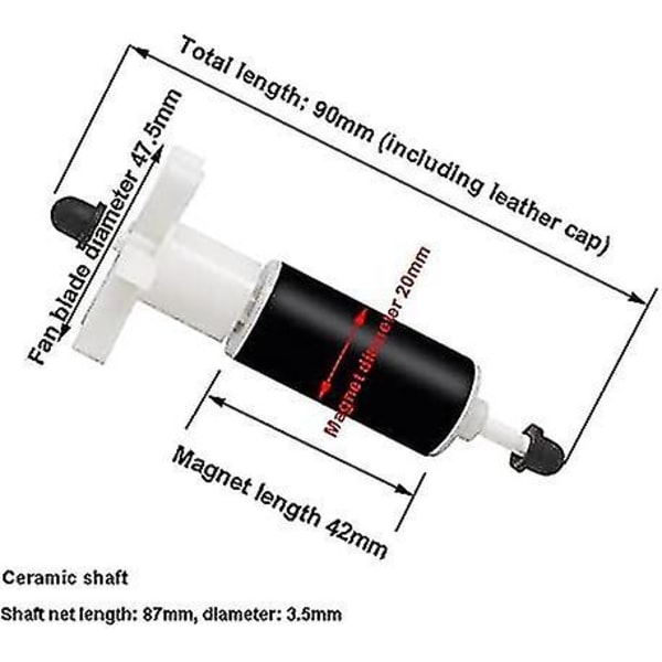 Starlight-lay Z Spa Hot Tub Pump Impeller/ Rotor E02 Fix ,(69mm) style 2