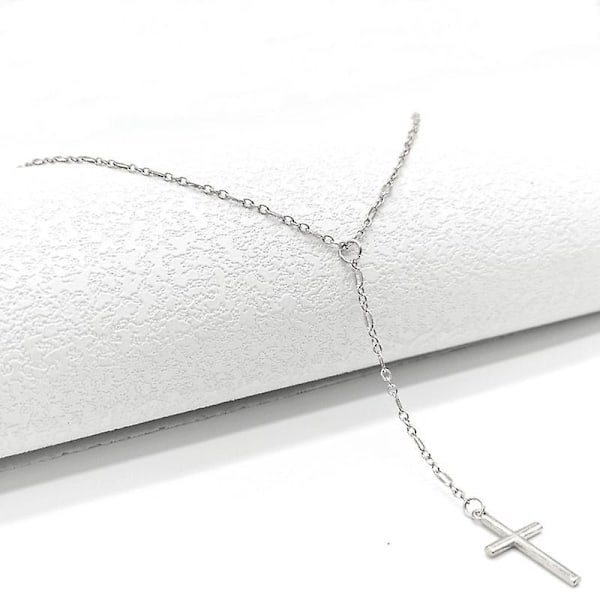 2 kpl Yksinkertaiset Ristiriipus Statement-Kaulakorut Muodikkaat Korut Choker