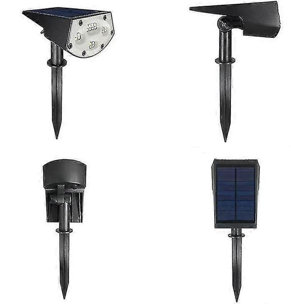 20 LED solcellslampor för gräsmatta, trädgårdsbelysning för utomhusbruk - GDZD