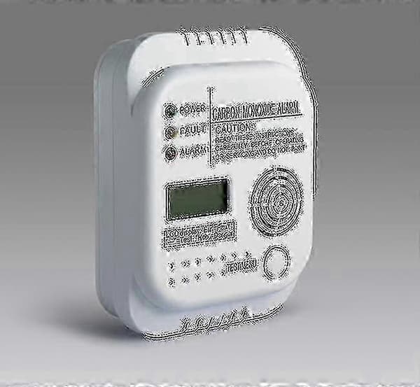 Koldioxiddetektor, Batteridriven, Gasdetektor Med Display Och Temperaturmätare - Utmärkt