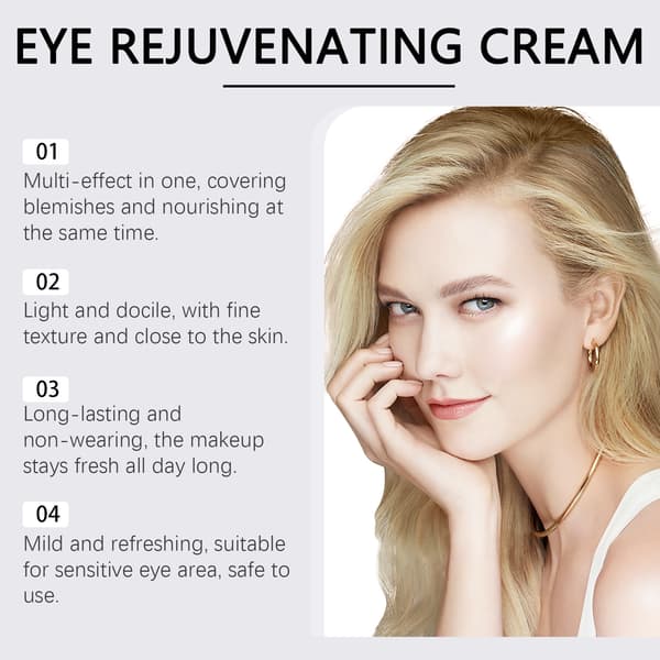 1-6-pack EELHOPE Brightening Eye Cream Centella Asiatica Eye Concealer 40ml 6pcs
