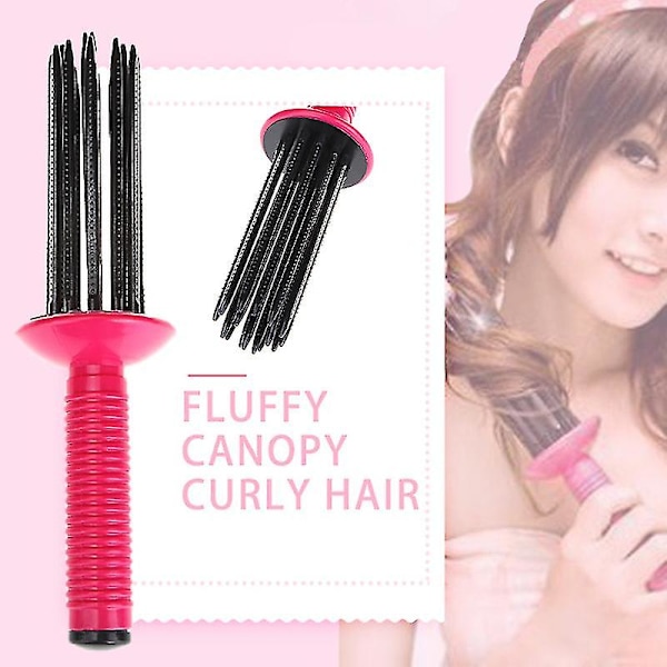 Hair Curler 17 Comb Teeth Antislip Curling Wand Hair Fluffy Professional Hairdressing Tool For zd b2 yy