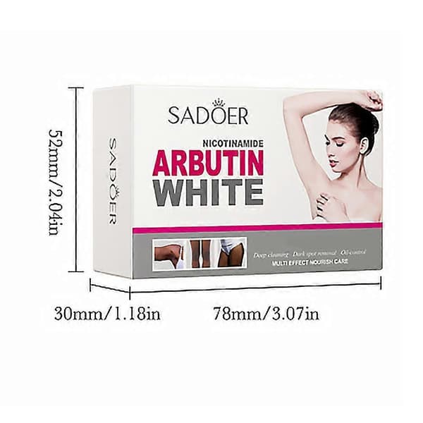 Sadoer Brightening Soap - Nikotinamid & Svovel - 100g