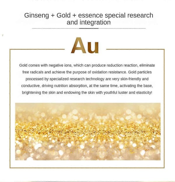 1-5x Ginseng Gull Polypeptid Anti-aldring Essens Ginseng Anti-rynke Essens 4PCS