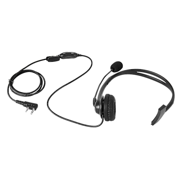 2-piners Ptt-mikrofonhodetelefoner for Kenwood Retevis Baofeng Uv5r 5r/888s