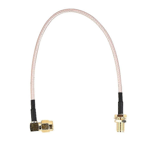 SMA Koaksialt RF Kabel SMA Hun til Retvinklet SMA Han RF Jumper Kabel 20cm