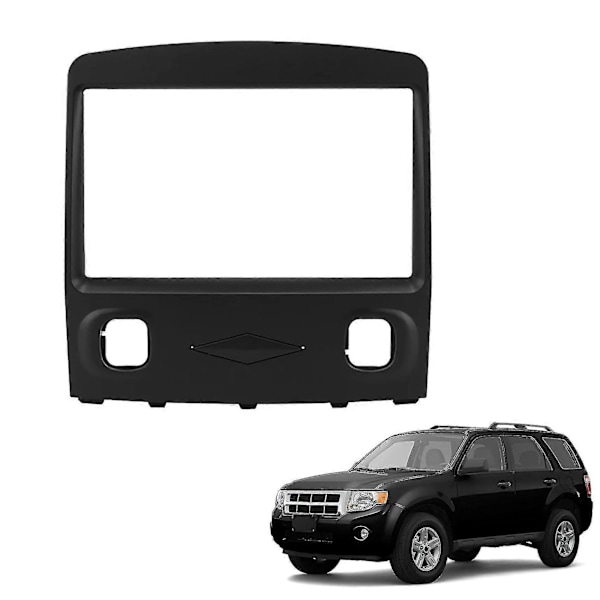 2din Bilradio Fascia For Escape 2008-2010 Dvd Stereo Rammeplate Adapter Montering Dash Installasjon