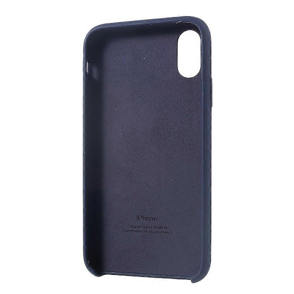 1:1 Skala Solid Silikon Shell Etui for iPhone XR 6.1 tommer style f