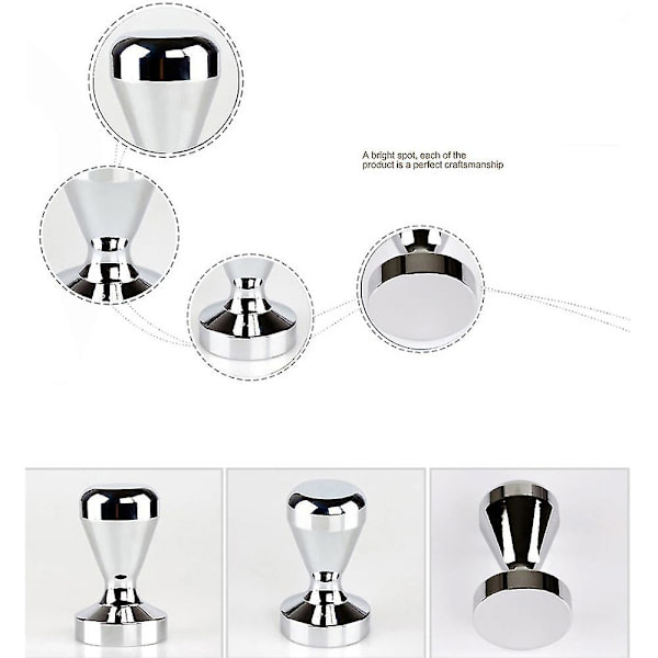 51mm 53mm 58mm Kaffe Tamper Måtte Silikone Gummi Tamper Hjørne Måtte Espresso Kaffemaskine Mælkekop Dosering Ring