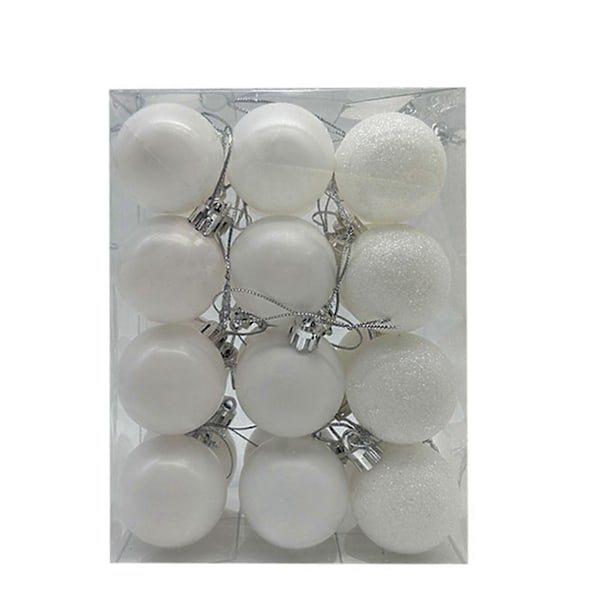 Julepynt 3cm Juletre L Kule Henge Hjem Fest Ornament Dekor h
