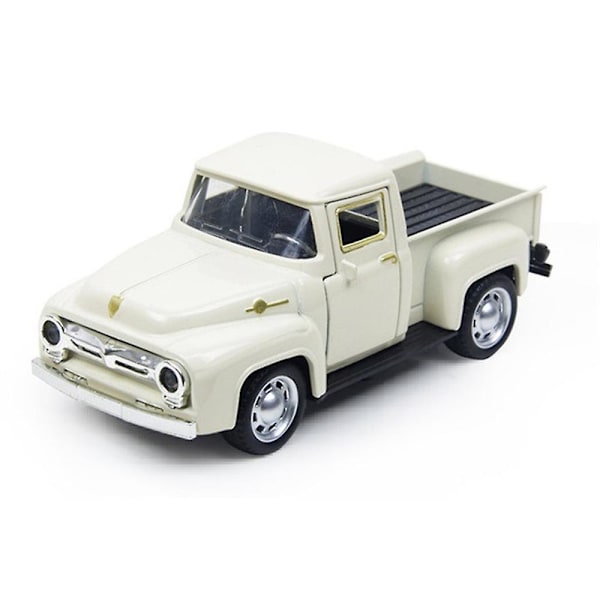 Seostettu Pickup-kuorma-auton malli Kaksi-ovinen maastoauto Näyttömallikokoelma Auto white