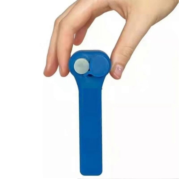 Handhållen Blixtlås Repkastare Thruster Loop Lasso Repskytte Leksak blue
