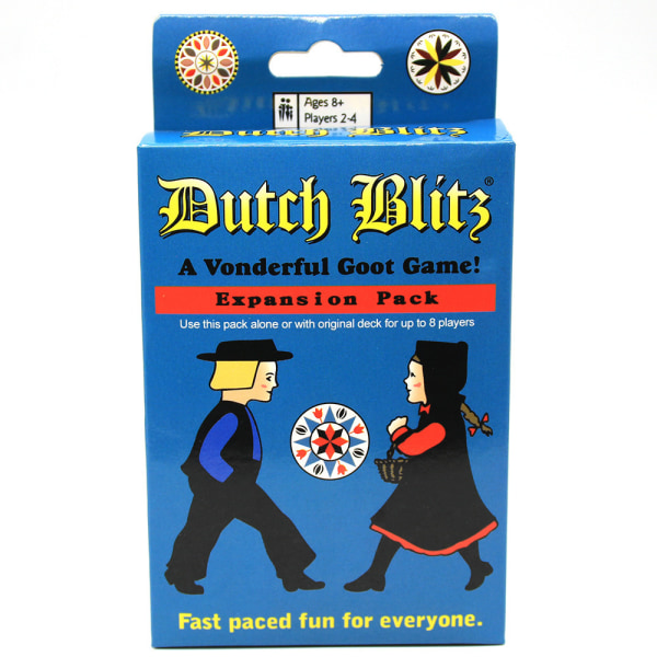 Dutch Blitz Dutch Blitz -perustiedot sekä laajennetut perhepelikortit