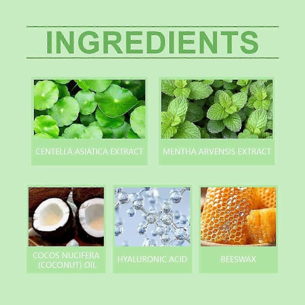 Cica kølende solstift, forfriskende isolerende solid beskyttelsescreme mod UV-solskoldning udendørs
