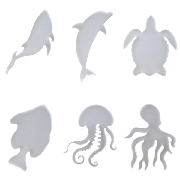 Udsalg Diy Epoxy Form Marine Biologisk Vinreol Bakke Silikonform Epoxy Harpiks Sæt