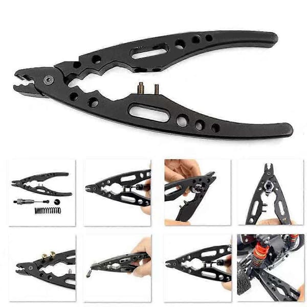 RC Metall Multi-Shock Klemme Sjakkel Tang Absorber Montering Demontering Verktøy