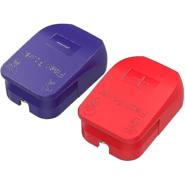 2 par (4 st) Snabbkoppling Batteripoler Klämmor Husbil Terminal