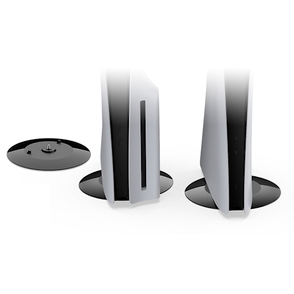 PS5 Slim -telineen korvaava pystysuora teline ruuveilla, PS5 Slim 5 -konsolille (digitaalinen versio ja levyversio) 2pcs