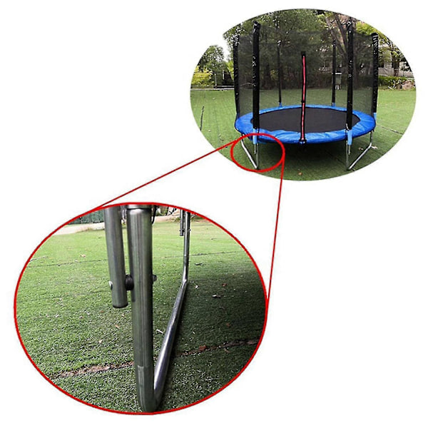 Kompatibla Trampolin Skruvar, 10 st Galvaniserade Stål Trampolin Skruvar