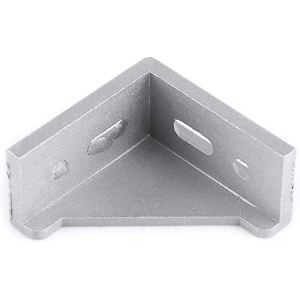 5 st Aluminiumlegering Höger Vinkel L-formad Hörnfäste 58x58mm*28mm