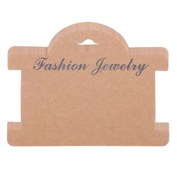 200 st Armband Display Pappkort Halsband Display Kort Smycken Display Kort