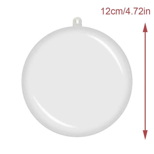 Julgranskulor Dekoration Klar Fyllbar Transparent d